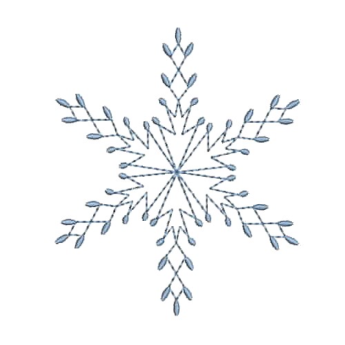 free sample design, snowflake machine embroidery design needle passion embroidery npe